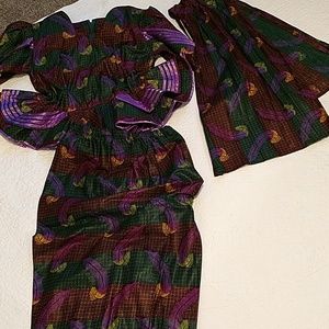 African wedding ensemble